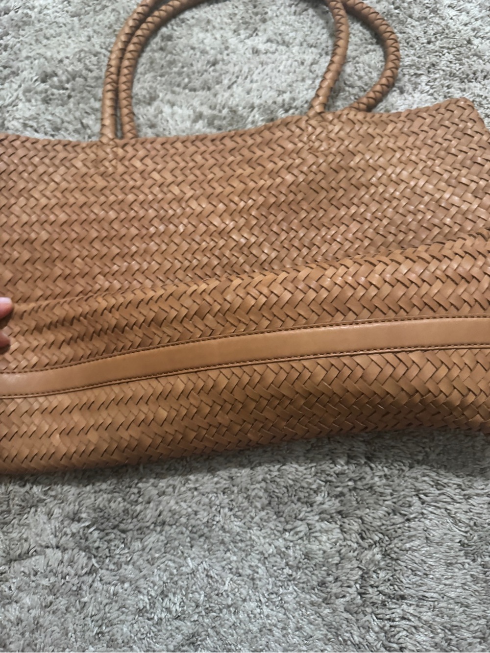 EUC Madewell Woven Tote - Picture 2 of 6